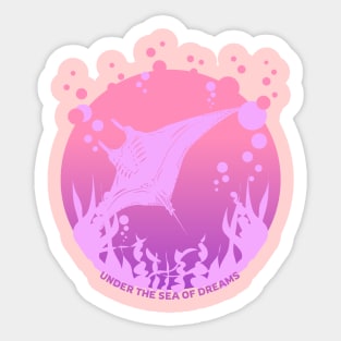 Under the sea of dreams Sticker